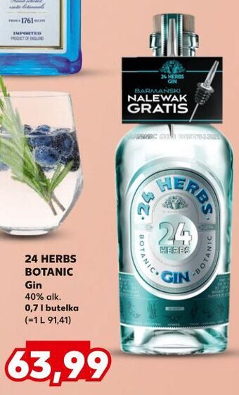 Gin 24 herbs botanic