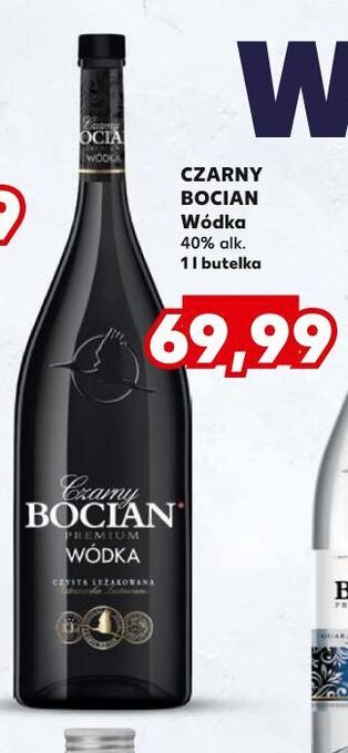 Kaufland Wódka czarny bocian vodka oferta