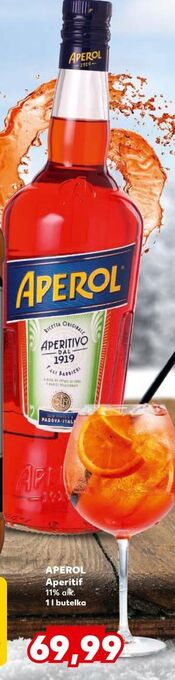 Kaufland Likier aperol aperitivo oferta