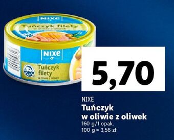 Lidl Tuńczyk w oliwie z oliwek nixe oferta