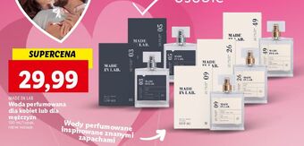 Lidl Woda perfrumowana 03 made in lab oferta