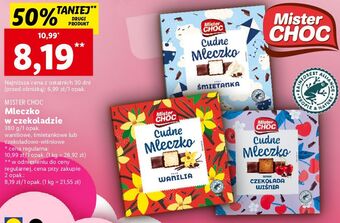Lidl Mleczko śmietankowe mister choc oferta