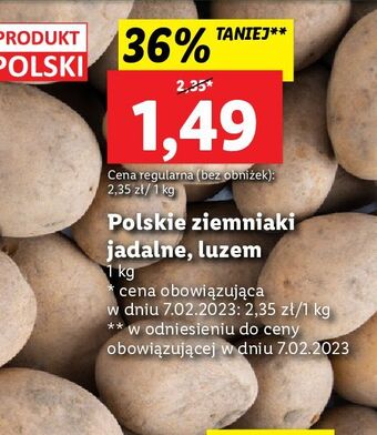 Lidl Ziemniaki jadalne oferta