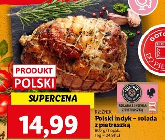 Lidl Rolada z indyka pietruszką rzeźnik codzienna dostawa oferta