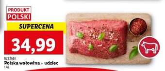 Lidl Udziec wołowy rzeźnik codzienna dostawa oferta