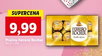 Lidl Bombonierka ferrero rocher oferta