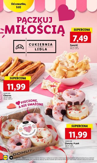 Lidl Churros cukiernia szabelski oferta