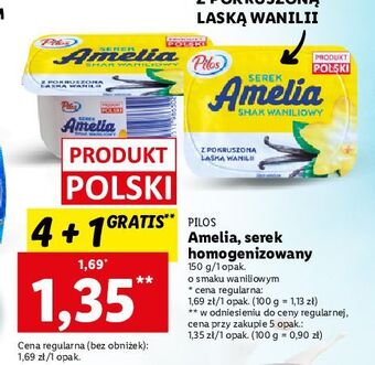 Lidl Serek wanilia pilos amelia oferta