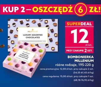 Dealz Bombonierka luxury assorted millenium oferta