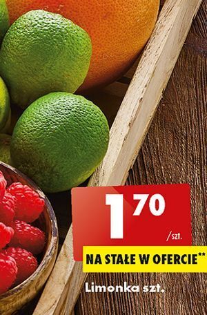 Biedronka Limonka oferta