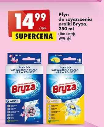 Biedronka Płyn do czyszczenia pralki original bryza lanza oferta