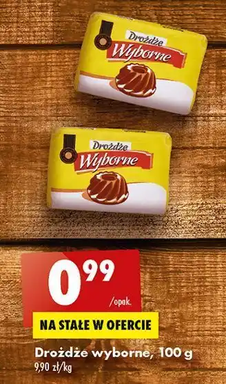 Biedronka Drożdże wyborne oferta