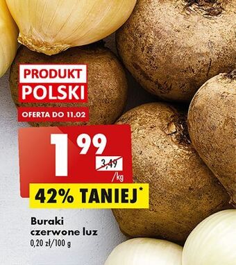 Biedronka Buraki czerwone oferta