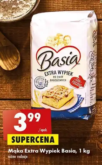 Biedronka Mąka ekstra wypiek basia oferta