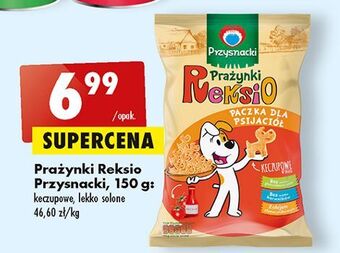 Biedronka Prażynki reksio ketchup przysnacki oferta