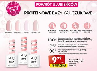 Biedronka Baza proteinowa 5w1 jasny róż niuqi oferta