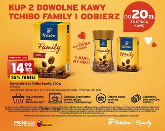 Biedronka Kawa tchibo family classic oferta