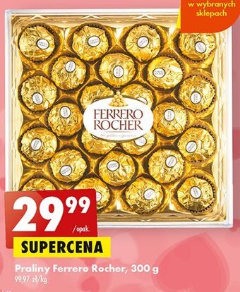 Biedronka Praliny ferrero rocher oferta