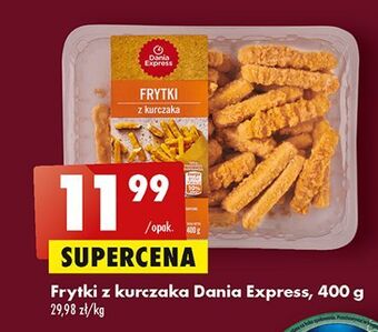 Biedronka Frytki z kurczaka danie express oferta