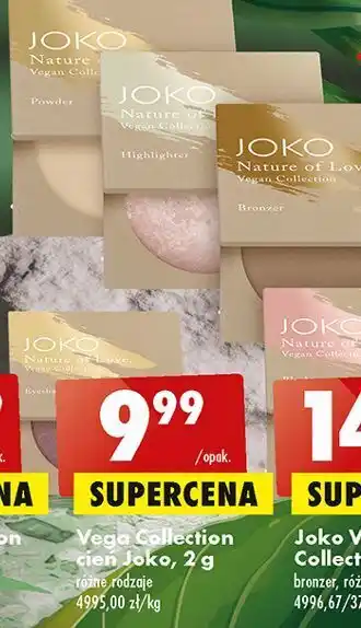 Biedronka Cień do powiek nr 01 joko nature of love oferta