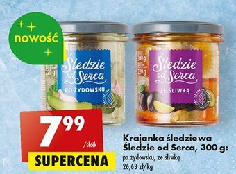 Biedronka Filety śledziowe po żydowsku śledzie od serca oferta