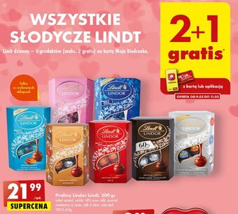 Biedronka Bombonierka salted caramel lindt lindor oferta