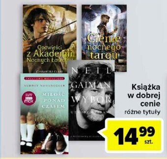 Carrefour Książka w dobrej cenie oferta