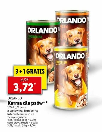 Lidl Karma z drobiem i wątróbką 1 SZT 1.24 KG oferta