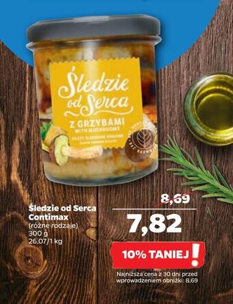 Netto Śledzie od serca contimax oferta