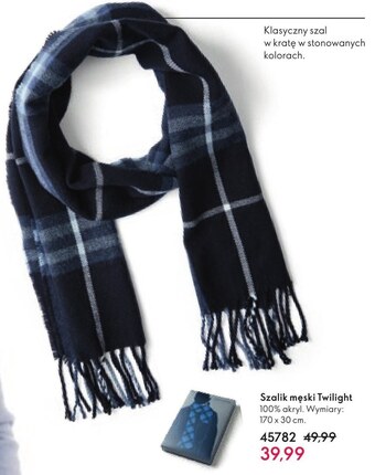 Oriflame Szalik męski oriflame oferta