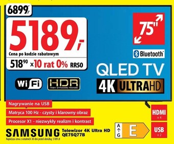 Media Expert Telewizor samsung oferta