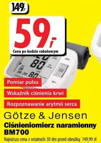 Media Expert Ciśnieniomierz gotze & jensen oferta