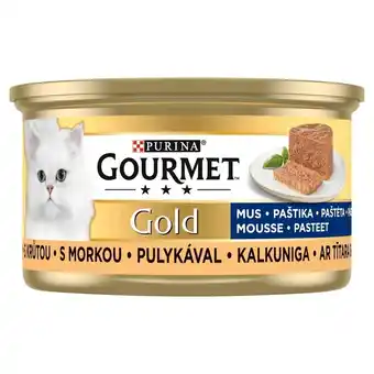 Maxi Zoo Gourmet gold karma dla kotów mus z indykiem 85 g oferta