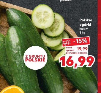 Kaufland Ogórek oferta