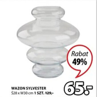 JYSK Wazon Sylvester Ś28xW30cm oferta