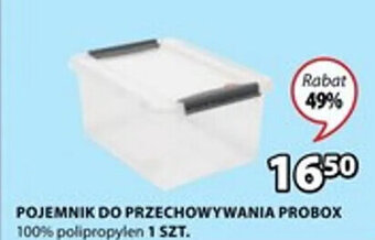 JYSK Pojemnik do przechowywania Probox S30xD39xW18cm oferta