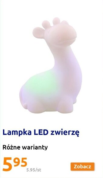 Action Lampka LED zwierzę oferta