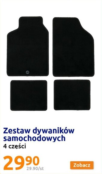 Action Zestaw dywaników samochodowych 4 części oferta