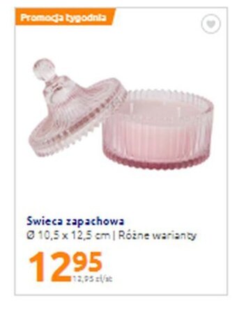 Action Świeca zapachowa 10,5x12,5cm oferta