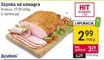Stokrotka Market Krakus Szynka od szwagra 100 g oferta