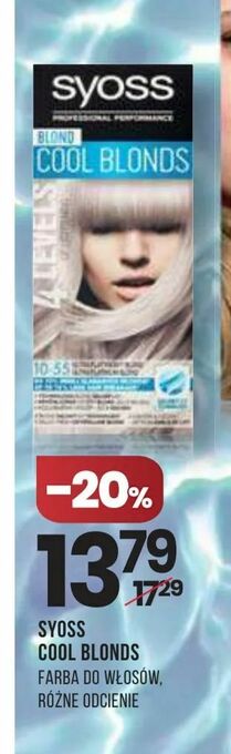 Drogerie Natura Syoss cool blonds oferta