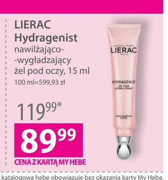 Hebe LIERAC Hydragenist oferta