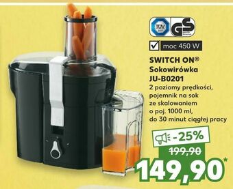 SWITCH ON® Sokowirówka JU-B0201