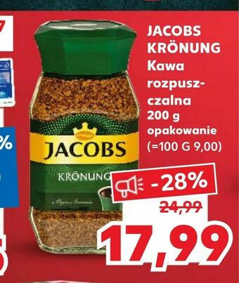 Kaufland JACOBS KRÖNUNG Kawa rozpuszczalna oferta