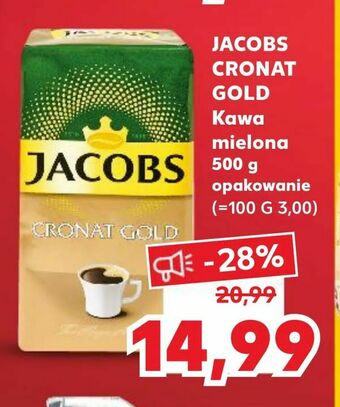Kaufland JACOBS CRONAT GOLD Kawa mielona oferta