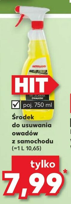 Kaufland Środek do usuwania owadów z samochodu oferta