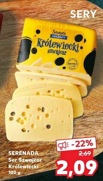 Kaufland SERENADA Ser Szwajcar Królewiecki oferta