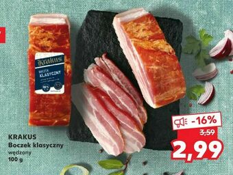 Kaufland KRAKUS Boczek klasyczny oferta