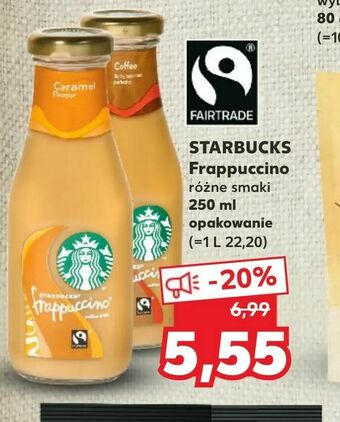 Kaufland STARBUCKS Frappuccino oferta