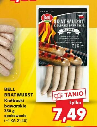 Kaufland BELL BRATWURST Kiełbaski bawarskie. oferta